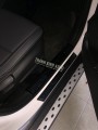 Ốp bậc cửa trong + ngoài mẫu Titan xe Hyundai Kona 2020
