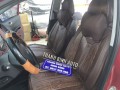 Bộ áo ghế da vân gỗ cho xe Hyundai i10 2020