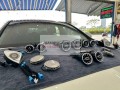 Led tuabin, loa xoay 3D, ốp loa 4 cánh cửa xe Merc E200