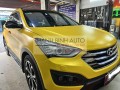 Wrap đổi màu vàng Hornet Yellow cho xe SANTAFE