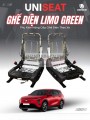 Độ ghế chỉnh điện cho xe Vinfast Limo Green