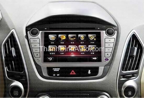 Màn hình DVD cho Hyunda Tucson iX35 - DVD Skaudio SK7052G