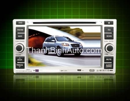 Màn hình DVD theo xe Santafe 2013, DVD kovan KT-2012 G
