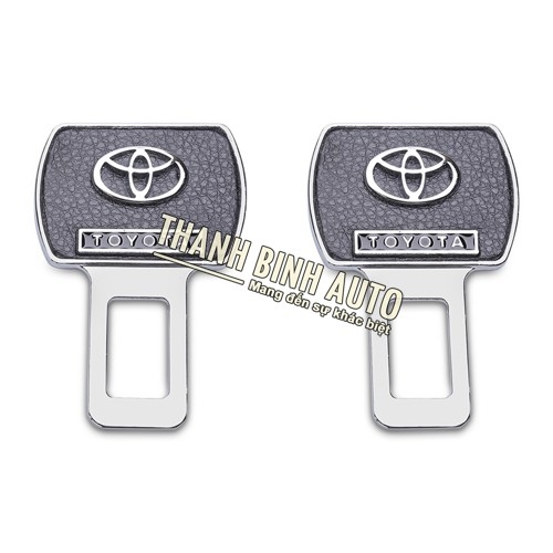 Cài tắt đèn báo dây bảo hiểm logo Toyota