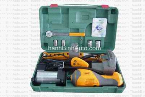 Bộ kích và tháo lốp điện 12V cho ô tô 3 trong 1