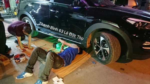 Bậc lên xuống, bệ bước Hyundai Tucson 2018