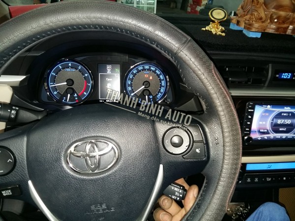 Lắp bộ ga tự động cho TOYOTA ALTIS 2014