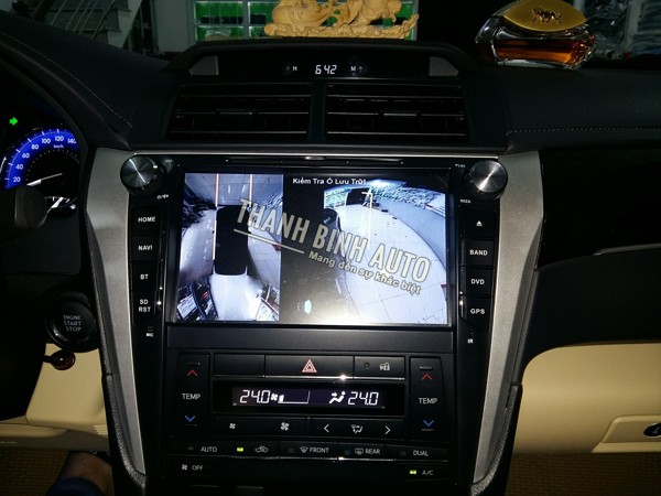 Lắp camera 360 độ Oview cho Toyota Camry 2017
