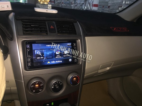 Màn hình DVD S160 theo xe Toyota Altis 2012