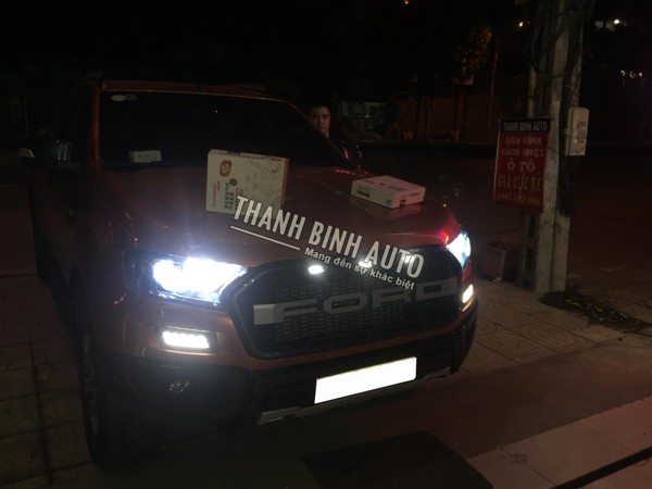 Nâng cấp ánh sáng, độ đèn Ford Ranger 2016
