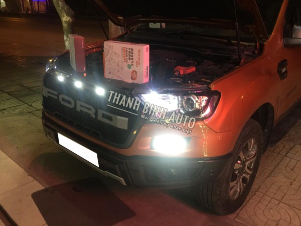 Nâng cấp ánh sáng, độ đèn Ford Ranger 2016