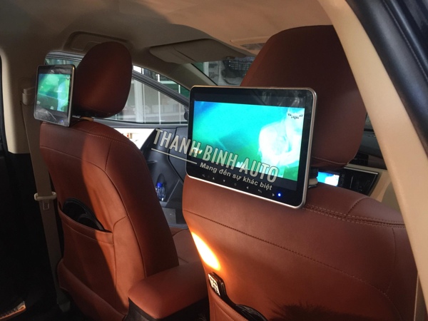 Màn hình 10 inchs ốp sau gối đầu TOYOTA ALTIS 2018