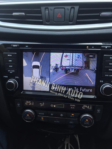 Camera 360 độ cho NISSAN X-TRAIL 2017 2018
