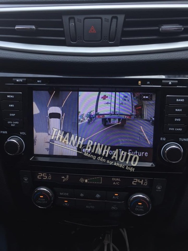 Camera 360 độ cho NISSAN X-TRAIL 2017 2018