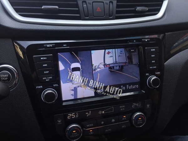 Camera 360 độ cho NISSAN X-TRAIL 2017 2018