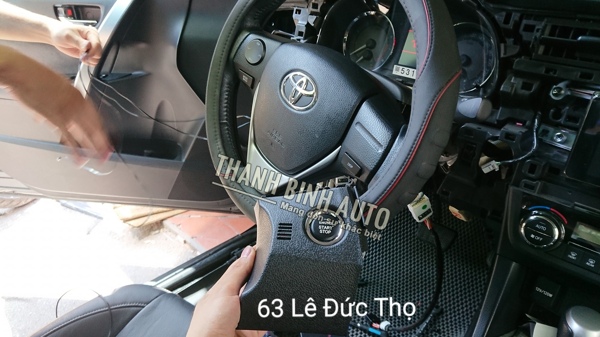 Lắp đặt StartStop Smartkey cho TOYOTA ALTIS 2015