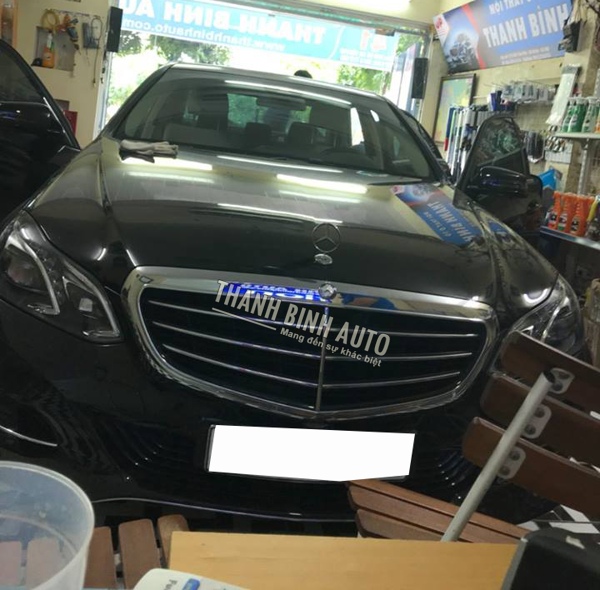 Dán kính, dán phim cách nhiệt xe Mer E200