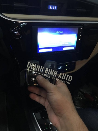 Lắp đặt StartStop Smarkey cho TOYOTA ALTIS 2018