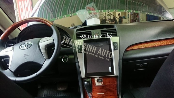 Màn hình TESLA theo xe TOYOTA CAMRY 2008