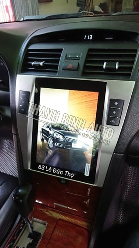 Màn hình TESLA theo xe TOYOTA CAMRY 2008