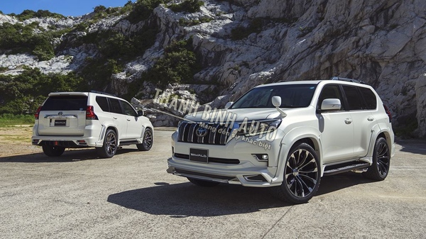Độ body Toyota LC Prado 2018 mẫu Wald Sports Line