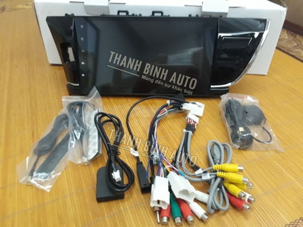 Màn hình DVD Android Sim 4G theo xe Toyota Altis 2016 2018