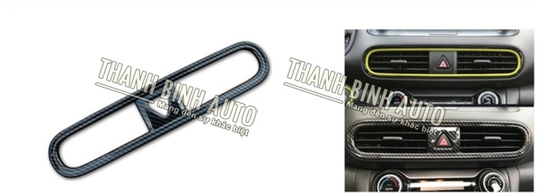 Bộ ốp nội thất HYUNDAI KONA mẫu cacbon