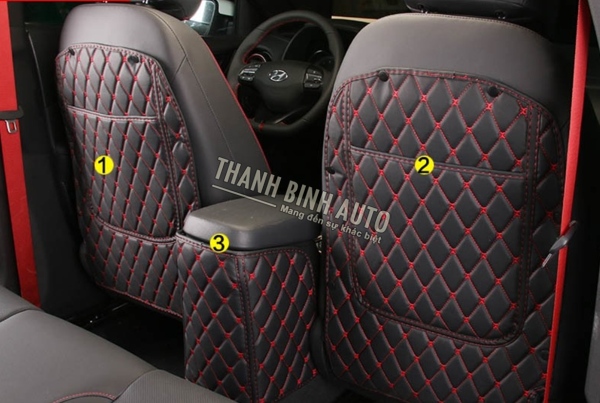 Bọc lưng ghế trước 5D HYUNDAI KONA 2018