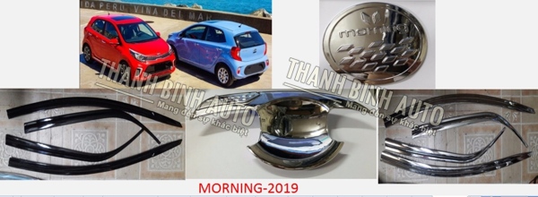 Đồ chơi, đồ trang trí, phụ kiện độ xe KIA MORNING 2019