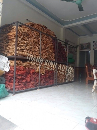 Lót ghế hạt gỗ cho ô tô xe hơi m1808