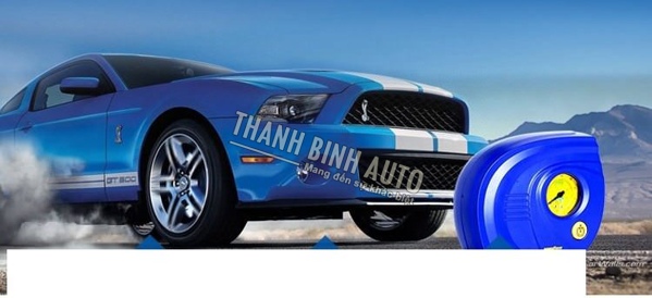 Máy bơm lốp ô tô xe hơi mini Good Year