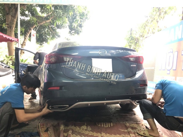 Lip pô, lippo, lip sau MAZDA 3 2018 2019