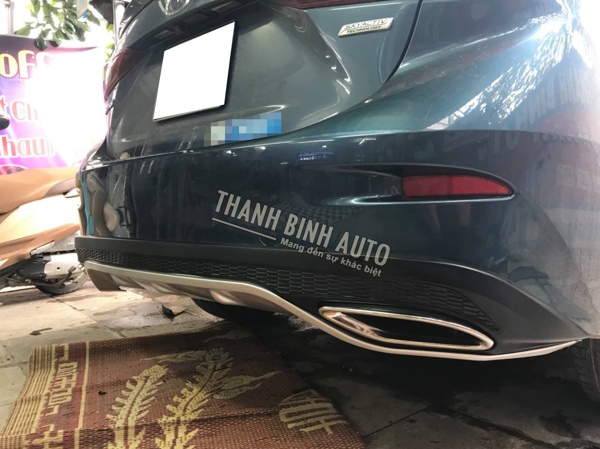 Lip pô, lippo, lip sau MAZDA 3 2018 2019
