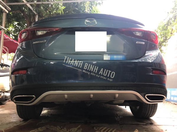 Lip pô, lippo, lip sau MAZDA 3 2018 2019
