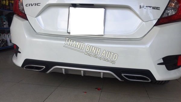 Lip pô, lippo, lip sau HONDA CIVIC 2019 m3