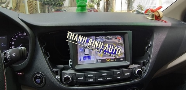 Lắp đặt camera 360 độ OWIN cho HYUNDAI ACCENT 2018 2019