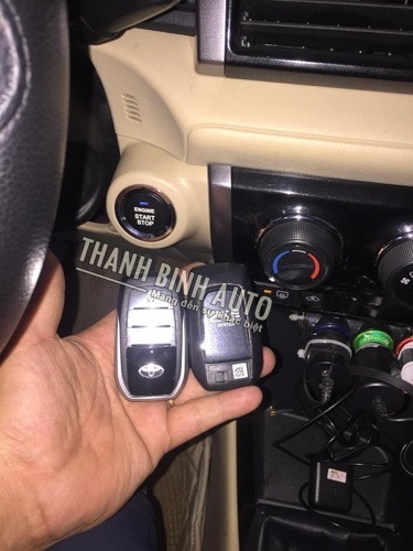 Lắp đặt StartStop Smartkey theo xe TOYOTA VIOS 2017