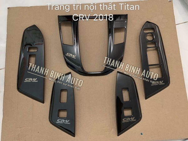 Ốp nội thất mẫu Titan HONDA CRV 2018 2019