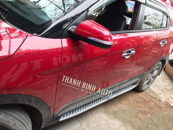 Bậc lên xuống, bệ bước Hyundai Creta 2016