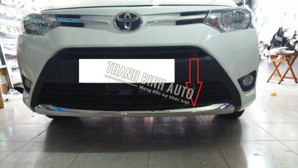 Viền xi gầm cản trước TOYOTA VIOS 2016 2018