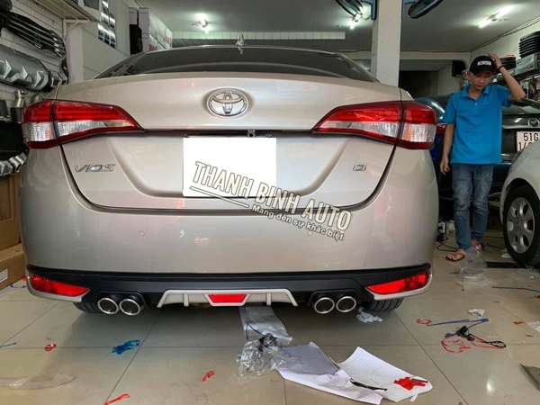 Lip pô, lippo, lip sau TOYOTA VIOS 2019 m5