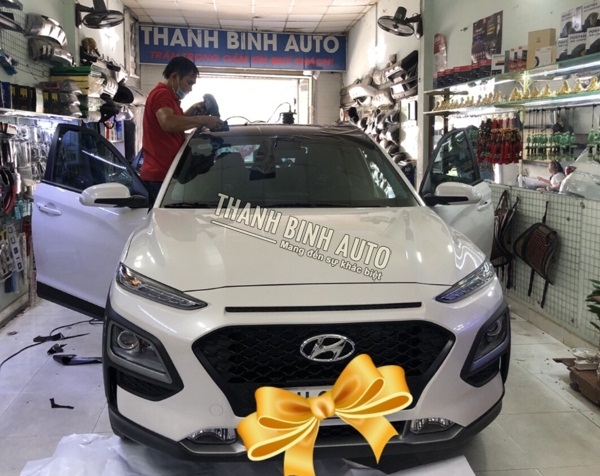 Dán kính, dán phim cách nhiệt xe Hyundai Kona 2020 2021