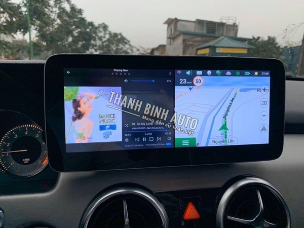 Màn hình Androi theo xe Mercedes đủ loại xe