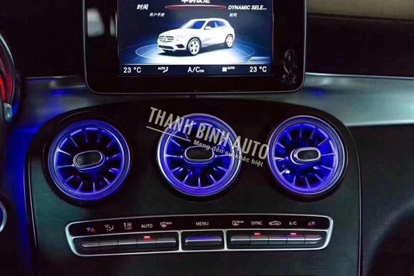 Đèn led nội thất, đèn led hốc gió điều hoà theo tất cả các dòng xe Mer