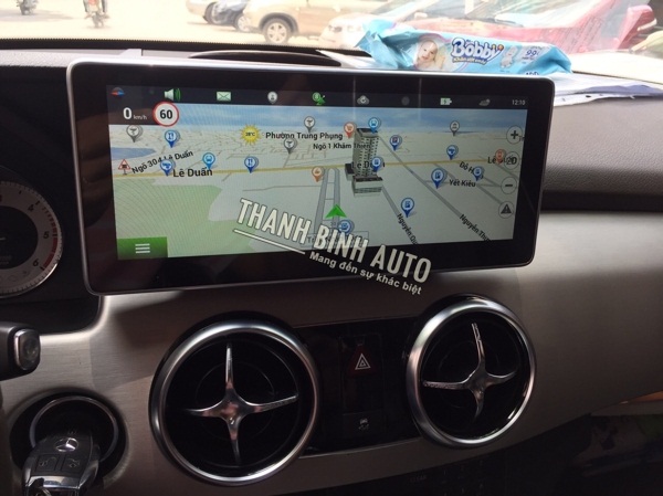 Màn hình Android theo xe Mer GLK m206