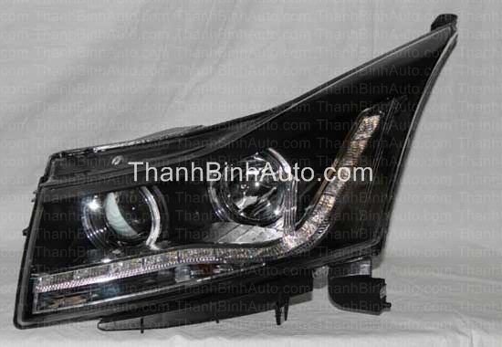 Đèn pha LED nguyên bộ cả vỏ mẫu LE Lacetti-Cruze