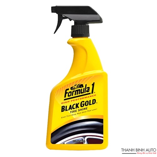 Dung dịch bảo dưỡng và đánh bóng lốp xe FORMULA1 Black Gold 680ml
