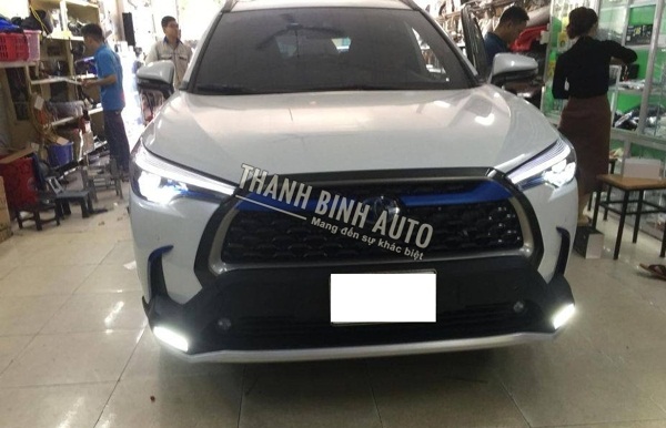 Ốp cản, cản ốp trước sau xe COROLLA CROSS 2020 2021