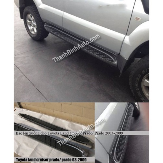 Bậc lên xuống, bệ bước Toyota Land Cruiser Prado, Prado 2003-2009