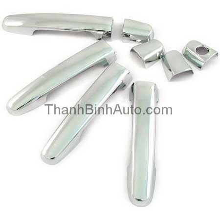 Ốp tay cửa xi mạ cho xe Prado 2012-2013